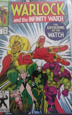 Warlock and Infinity Watch n°2 1992  Marvel Comics  [SA19]
