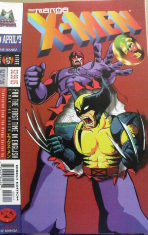X-MEN The Manga n°3 1998  Marvel Comics   [SA19]