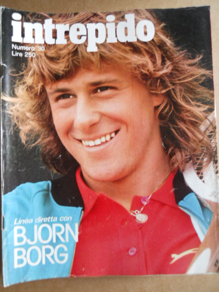 Intrepido n?30 1975 Bjorn Borg Brigitte Bardot Special Alfa Romeo 33 TT 12 [G389