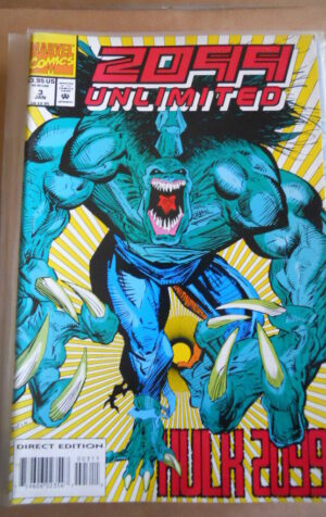 2099 UNLIMITED n°3 1994 HULK 2099 Marvel Comics   [SA26]