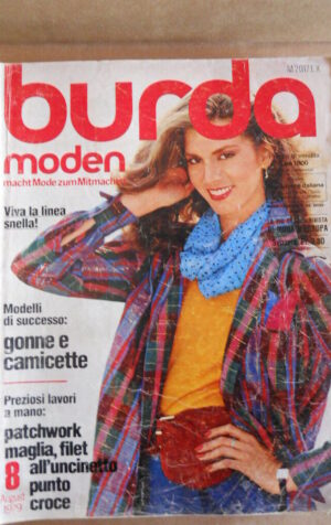 Burda Moden n°8 1979 con cartamodelli   [M6]