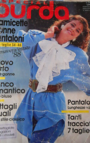 Burda Special n°4 1988 con cartamodelli - Difettato  [M7]