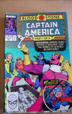 CAPTAIN AMERICA n°357 1989 Marvel Comics   [SA26]