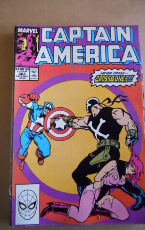CAPTAIN AMERICA n°363 1989 Marvel Comics   [SA26]