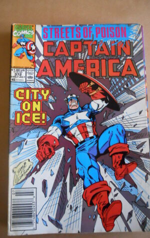 CAPTAIN AMERICA n°372 1990 Marvel Comics   [SA26]