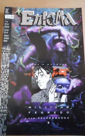 ENIGMA - Milligan Fegredo Van Valkenburgh n°7 of 8 1993 DC Vertigo  [SA26]