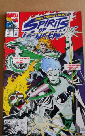 GHOST RIDER & BLAZE Spirits of Vengance n°4 1992 Marvel Comics  [SA26]