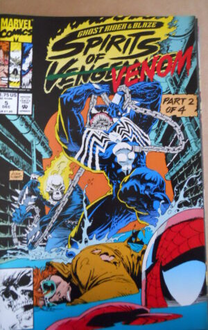 GHOST RIDER & BLAZE Spirits of Vengance n°5 1992 Marvel Comics  [SA26]