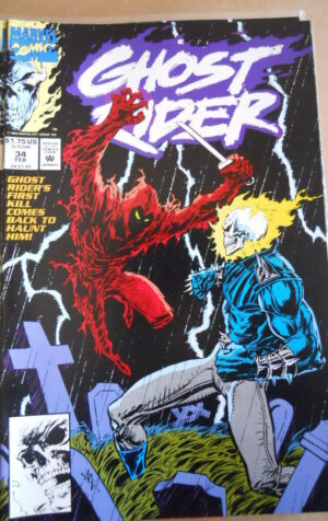 GHOST RIDER n°34 1992 Marvel Comics   [SA26]