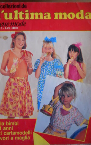 Le Collezioni de L'Ultima Moda n°3 1983 - Lavori di Maglia  con cartamodell [M7]
