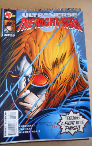 THE NIGHT MAN - Ultraverse n°20 1995 Malibu Comics   [SA26]