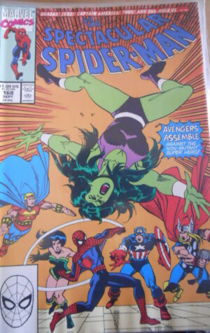 The Spectacular SPIDER MAN n°168 1990 Marvel Comics [SA26]