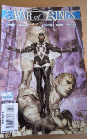 WAR OF KINGS n°4 of 6 2009 Marvel Comics   [SA26]