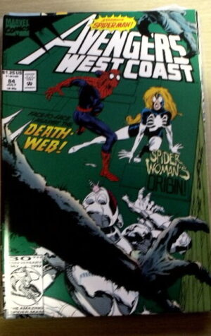 AVENGERS WEST COAST n°84 1992 Marvel Comics  [SA25]