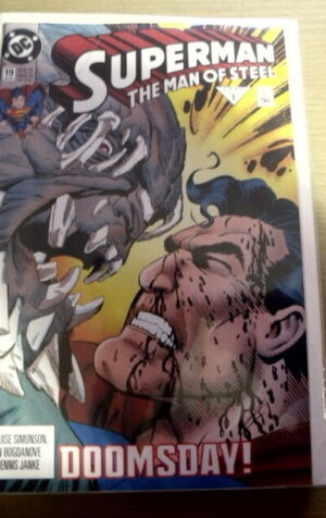 Superman The Man of Steel n°19 1993 App Doomsday Dc Comics [SA25]