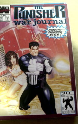 The PUNISHER -War Journal n°40 1992 Marvel Comics  [SA25]