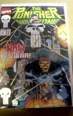 The PUNISHER -War Zone n°6 1992 Marvel Comics  [SA25]