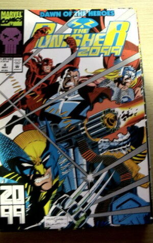 THE PUNISHER 2099 n°4 1993 Marvel Comics [SA25]