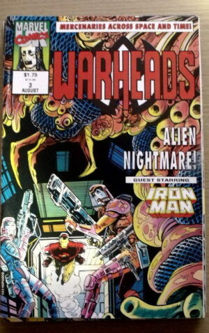 WARHEADS n°3 1992 with Iron Man Marvel Comics  [SA25]