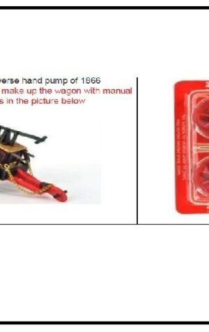 Pompieri del Mondo Del Prado - HAND PUMP 1866 POMPA MANUALE PARTE 4  [MZ8-84P]