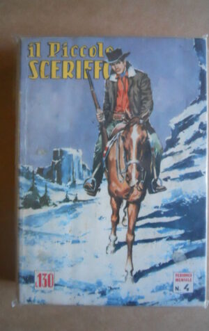IL PICCOLO SCERIFFO n?4 1962 IV Serie Edizione Fasani Torelli  [G402]