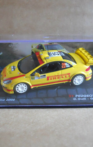 Rally Model Car IXO 1:43 PEUGEOT 307 WRC Argentina 2006 Galli Bernacchini [MZ13]