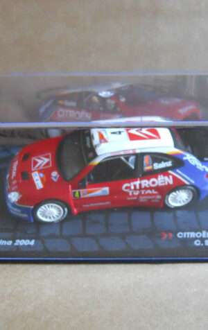 Rally Model Car IXO 1:43 CITROEN XSARA WRC Argentina 2004 C. Sainz [MZ13]