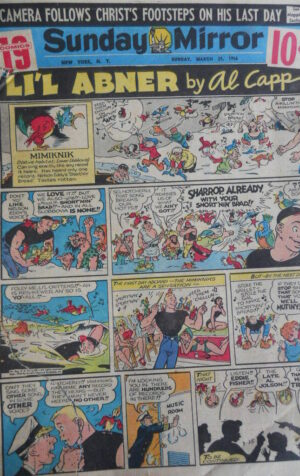 Sunday Mirror 25-03-1956 -  - LI'L ABNER by AL CAPP   [G393A]