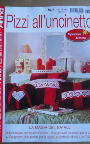 PIZZI All' Uncinetto n°4 - Speciale NATALE   [D55]