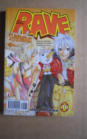 RAVE - Manga Hiro Mashima Vol.11 Edizione Star  Comics   [G371D]
