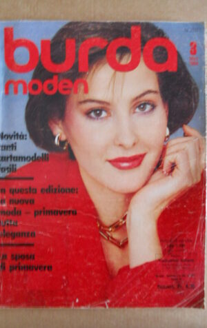 BURDA Moden n°3 1984 con cartamodelli  [D56]