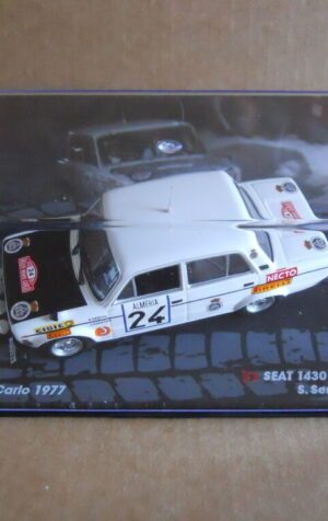 Rally Model Car SEAT 1430 SPECIAL 1800 S.Servia Monte Carlo 1977 IXO 1:43  [MK]