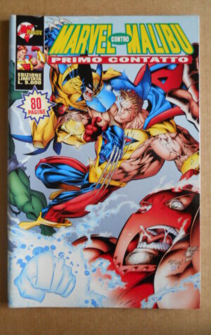 MARVEL contro MALIBU Primo Contatto edizioni Marvel 1995  [G497]