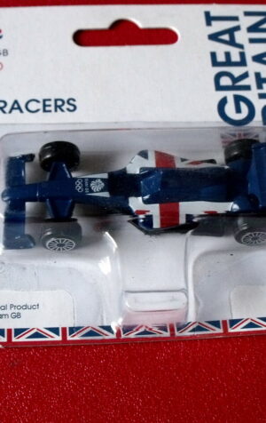 GB RACERS 2012 CORGI TY62339 BLUE Modellino Die Cast - RARE!!