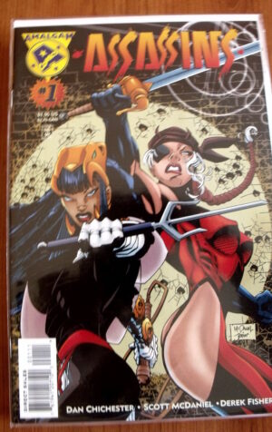 ASSASSINS n°1 1996 Amalgam Dc Comics  [SA27]