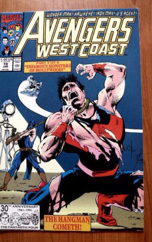 AVENGERS West Coast  n°78 1992  Marvel Comics  [SA29]