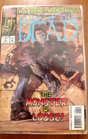 BOOK OF THE DEAD Mayem of the Man Thing n°4 1994  Marvel Comics   [SA28]