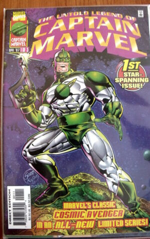CAPTAIN MARVEL The Untold legend of n°1 of 3 1997 Marvel Comics [SA27]