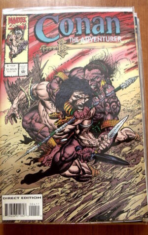 CONAN The Adventurer n°4 1991 Marvel Comics  [SA29]
