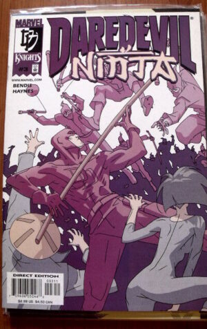 DAREDEVIL & NINJA n°3 2001 Marvel Comics  [SA28]