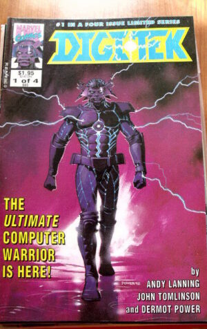 DIGITEK n°1 of 4 1992   Marvel Comics  [SA29]