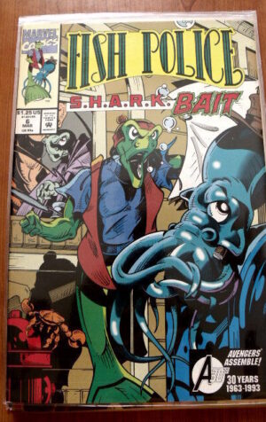 FISH POLICE n°6 1992  Marvel Comics  [SA30]