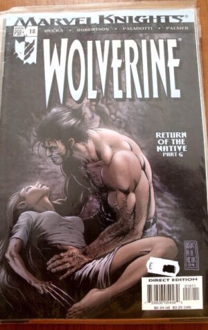MARVEL KNIGHTS WOLVERINE n°18 2003 Marvel Comics [SA28]