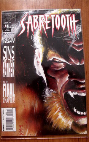 SABRETOOTH n°4 1993 Marvel Comics  [SA29]