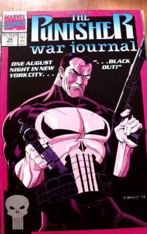 THE PUNISHER : War Journal n°34 1991 Marvel Comics [SA29]