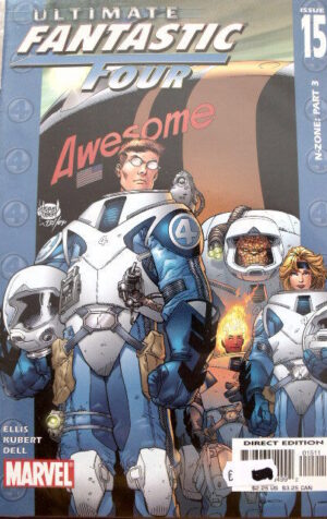 ULTIMATE FANTASTIC FOUR n°15 2005  Marvel Comics  [SA28]