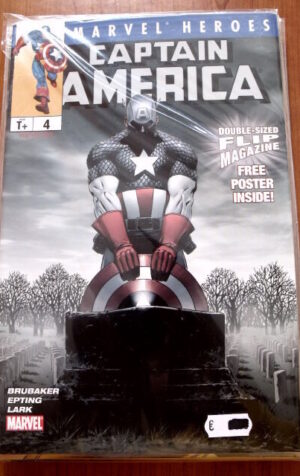 ULTIMATE MARVEL CAPTAIN AMERICA FLIP MAGAZINE n°4 2005  Marvel Comics  [SA28]