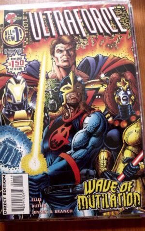 ULTRAFORCE Ultraverse n°1 1995  Marvel Comics  Ellis   [SA29]