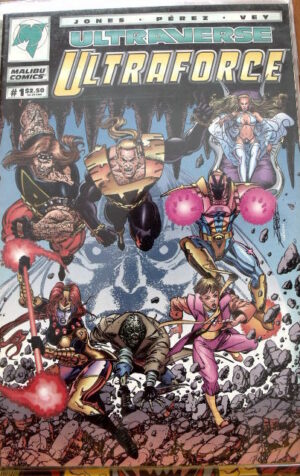 ULTRAVERSE ULTRAFORCE n°1 1993 Malibu Comics  [SA28]