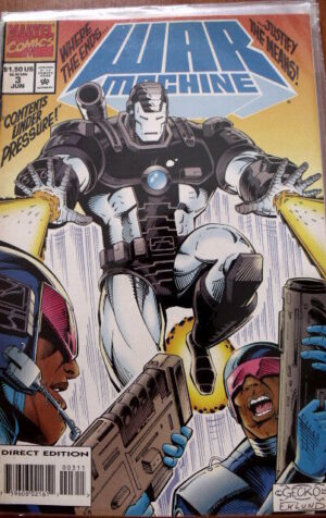 WAR MACHINE n°3 1994 Marvel Comics  [SA28]